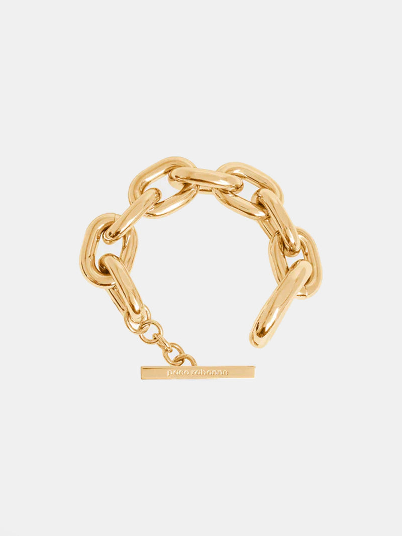 Gold XL link bracelet