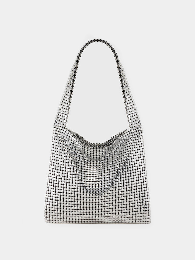 Silver Pixel Bag