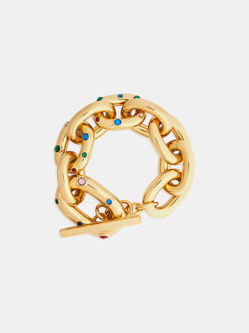 Gold-colored XL Link Bracelet