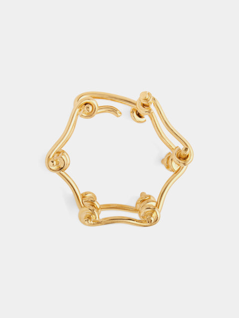 Assembly Gold bracelet