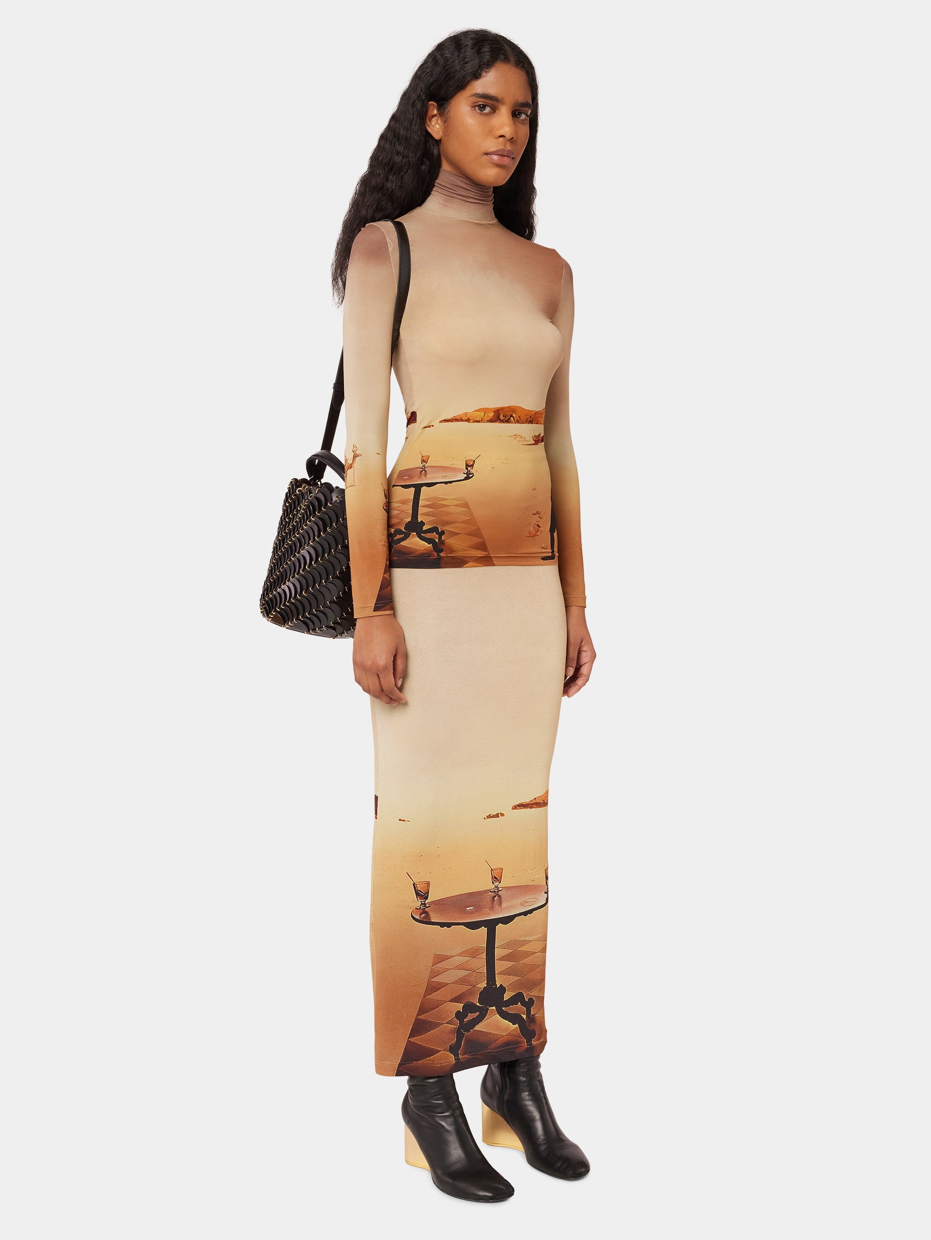 Dali's Sun-table Long skirt