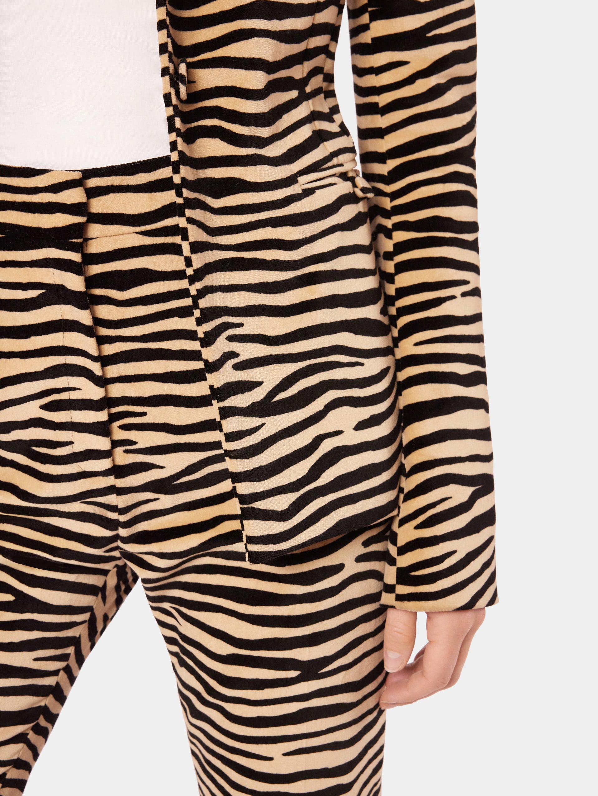 Pantalon imprimé tigre