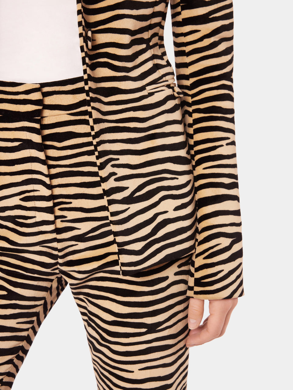Pantalon imprimé tigre