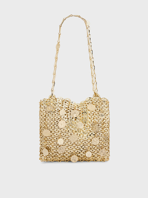1969 GOLD BAG WITH zodiac MEDALS