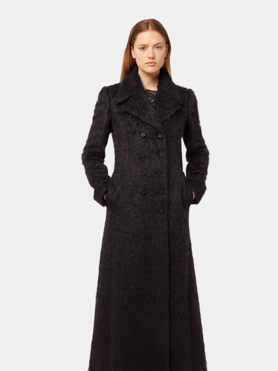 Long black coat